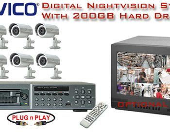 ALL DIGITAL WEATHERPROOF INFRARED SECURITY CAMERA SYSTEM ***Professional Grade***