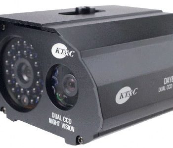 KT&C KPC-670 DUAL CCD COLOR/B&W NIGHTVISION CAMERA WITH IR 30 LEDs