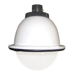 PANASONIC POD8CF Outdoor housing for fixed camera models: WV-CP254H / WV-CP484, clear dome, pendant mount, white