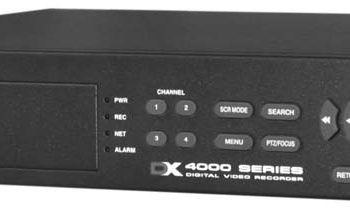 PELCO DX4004-160 4 CHANNEL 160GB DVR