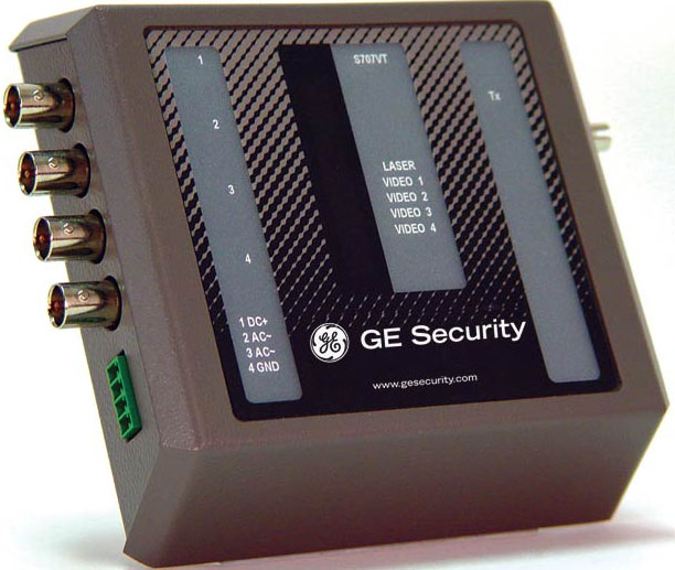 GE SECURITY S707VR-ESTL MM – 4-CH Video, Digitally Processed, Rx, Can