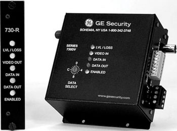 GE Security S730DVT-RST1 MM Digital Video & 2-Way MPD Data TX Rack