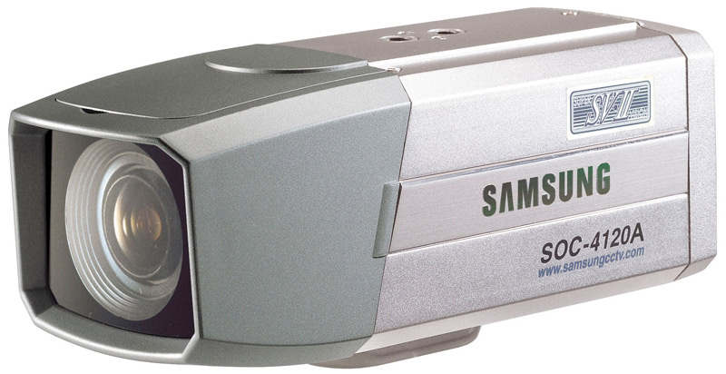 SAMSUNG SOC-4120A 1/3" COLOR LOW LIGHT WDY DAY/NIGHT WITH BUILT-IN 2.5X VARIFOCAL LENS