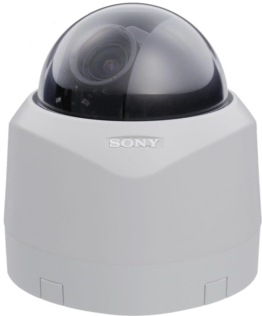SONY SNC-DF40N NETWORK CAPABLE COLOR MINI DOME SECURITY CAMERA