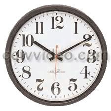WIRELESS COLOR INDUSTRIAL WALL CLOCK HIDDEN CAMERA FW-WC(C)A