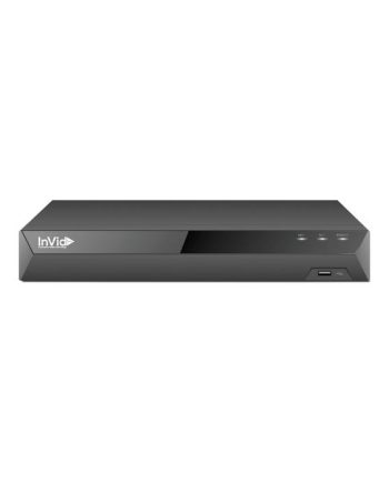 InVid ED1A-4 4 Channel TVI/AHD/CVI/Analog/IP Universal Port Digital Video Recorder, No HDD