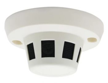InVid ELEV-ALLSMOKE5 5 Megapixel TVI / AHD / CVI / CVBS Indoor Covert Smoke Detector Housing, 2.8mm Lens