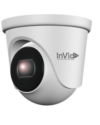 InVid ELEV-C5TXIR28 5 Megapixel TVI/AHD/CVI/CVBS IR Outdoor Dome Camera, 2.8mm Lens