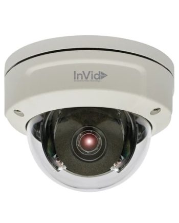 InVid ELEV-P5DRIR28LC 5 Megapixel IP Plug & Play Outdoor Network IR Dome Camera, 2.8mm Lens