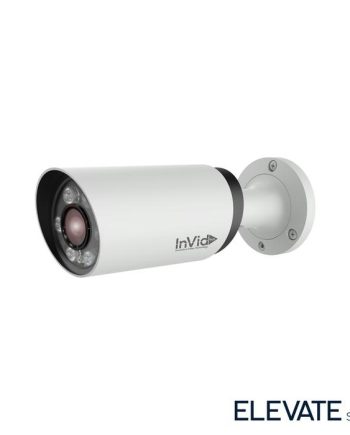 InVid ELEV-P8BXIR28 8 Megapixel IP Plug & Play Outdoor Bullet Camera, 2.8mm Lens