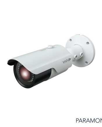InVid PAR-C4BIRL3312 4 Megapixel TVI/AHD/CVBS, IR Outdoor Bullet Camera, 3.3-12mm, White Housing