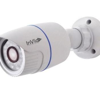 InVid PAR-P3BIR36 3 Megapixel IP Plug & Play Outdoor IR Mini Bullet Camera, 3.6mm