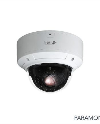 InVid PAR-P8DRIRA3312 8 Megapixel Network IR Outdoor Dome Camera, 3.3-12mm Lens