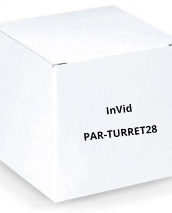 InVid PAR-TURRET28 HD-TVI/CVI/AHD/Analog Dome Camera, 2.8mm Lens