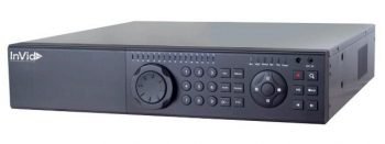InVid PN1A-32X16-32TB 32 Channels 4K Network Video Recorder with 16 Plug & Play Ports, 32TB