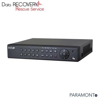 InVid PN1A-4X4-10TB 4 Channels 4K Network Video Recorder with 4 Plug & Play Ports, 10 TB