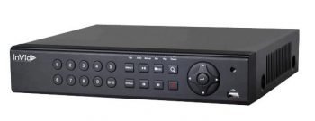 InVid PN1A-4X4-500GB 4 Channel 4K Network Video Recorder with 4 Plug & Play Ports, 500GB