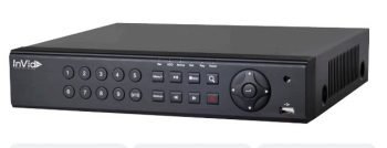 InVid PN1A-8X8-4TB 8 Channel Network Video Recorder with 8 Plug & Play Ports, 4K, 4TB