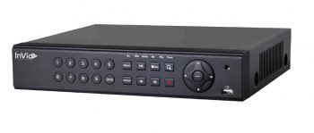 InVid PN1A-8X8-8TB 8 Channels 4K Network Video Recorder with 8 Plug & Play Ports, 4K, 8TB