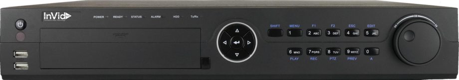 InVid UD2A-16-4TB 16 Channel TVI/Analog Universal Port Digital Video Recorder, 4TB