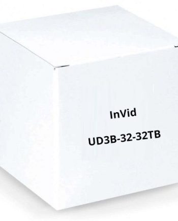 InVid UD3B-32-32TB 32 Channel 5mp Recorder up to 8mp IP Cameras Ultra 32TB Hard Drive
