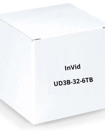 InVid UD3B-32-6TB 32 Channel 5mp Recorder up to 8mp IP Cameras Ultra 6TB Hard Drive