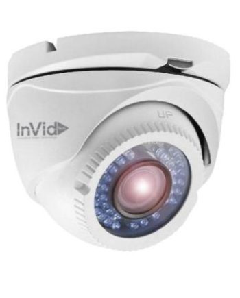 InVid ULT-C2TIRM2812 1080p TVI IR Outdoor Dome Camera, 2.8-12mm