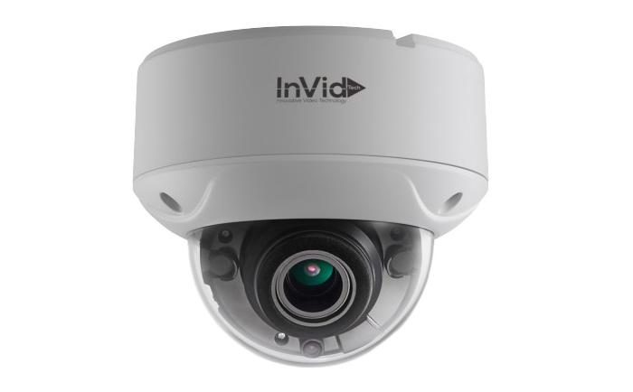 InVid ULT-C3DRXIRM2812 3 Megapixel HD-TVI Outdoor IR Dome Camera, 2.8-12mm