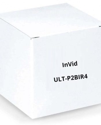 InVid ULT-P2BIR4 1920×1080 Network IR Outdoor Bullet Camera, 4mm Lens
