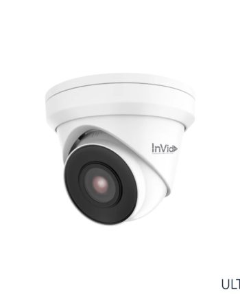 InVid ULT-P2TIR28LC 2 Megapixel Day/Night Outdoor IR Turret Camera, 2.8mm Lens