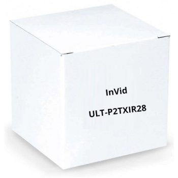 InVid ULT-P2TXIR28 2 Megapixel Outdoor IR Network Camera, 2.8mm Lens