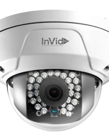 InVid ULT-P4DRIR28N 4 Megapixel Network IR Outdoor Dome Camera, 2.8mm Lens