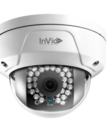 InVid ULT-P4DRIRA28N 4 Megapixel Network IR Outdoor Dome Camera, 2.8mm Lens