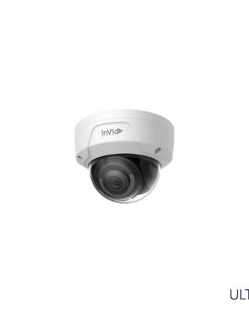 InVid ULT-P5DRIR4 5 Megapixel IP Outdoor Plug & Play IR Mini Dome Camera, 4mm Lens