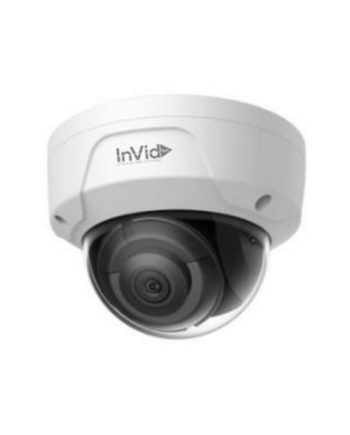 InVid ULT-P5DRIRA4 5 Megapixel IP Plug & Play Outdoor Rugged Dome Camera with Audio, 4mm Lens