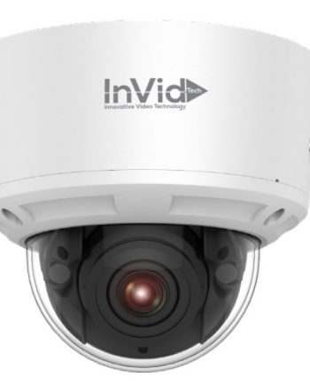 InVid ULT-P5DRXIRM2812 5 Megapixel Network IR Outdoor Dome Camera, 2.8-12mm Lens