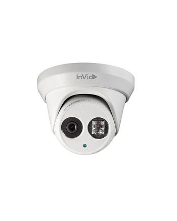 InVid ULT-P5TXIR28 5 Megapixel Network IP Plug & Play Outdoor Dome Camera, 2.8mm Lens