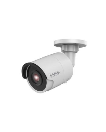 InVid ULT-P8BIR28 8 Megapixel 4K IP Plug & Play Outdoor Mini Bullet Camera, 2.8mm Lens