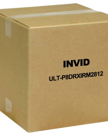 InVid ULT-P8DRXIRM2812 8 Megapixel Network IR Dome Camera, 2.8-12mm Lens