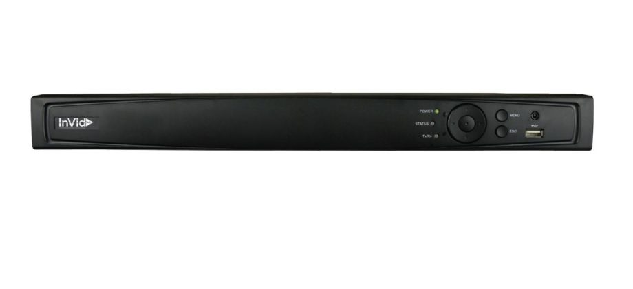 InVid UN1A-8X8-2TB 8 Channel Network Video Recorder with 8 Plug and Play Ports, 2TB