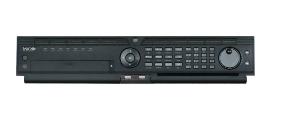 InVid UN2A-64 64 Channels 4K Network Video Recorder, No HDD