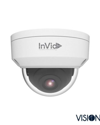 InVid VIS-P5DRXIR28LC 5 Megapixel Day/Night Outdoor IR Rugged Dome Camera, 2.8mm Lens