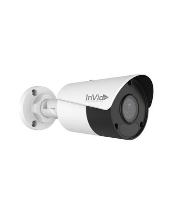 InVid VIS-P8BXIR4 8 Megapixel IP Plug & Play Outdoor IR Outdoor Bullet Camera, 4mm Lens