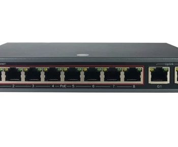 InVid VIS-POE8-2A 8 Port PoE Switch with 2 Up-link Ports