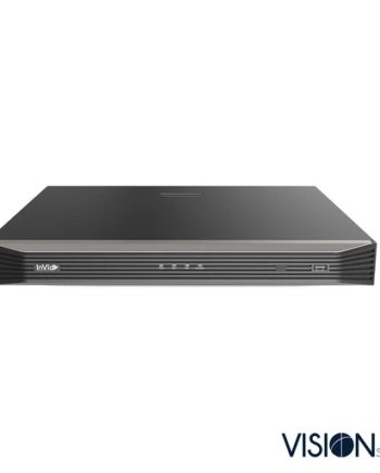 InVid VN1A-16X16-12TB 16 Channel NVR with 16 Plug & Play Ports, 160 Mbps, 2 HD Bays, 4K with Cloud Upgrade, 12TB