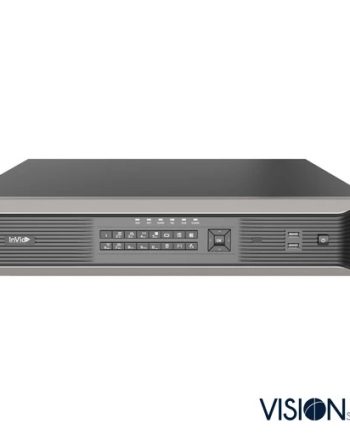 InVid VN1A-32X16-12TB 32 Channel NVR with 16 Plug & Play Ports, 320 Mbps, 2 HD Bays with Cloud Upgrade, 12TB