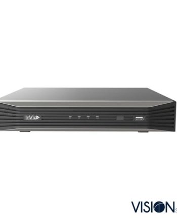 InVid VN1A-4X4-10TB 4 Channel NVR with 4 Plug & Play Ports, 40 Mbps, 1 HD Bay, 10TB