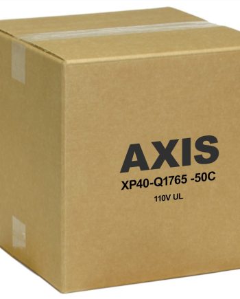 Axis 01126-001 XP40-Q1765 Explosion Protected 1080p PTZ Network Camera, 4.7–84.6mm Lens