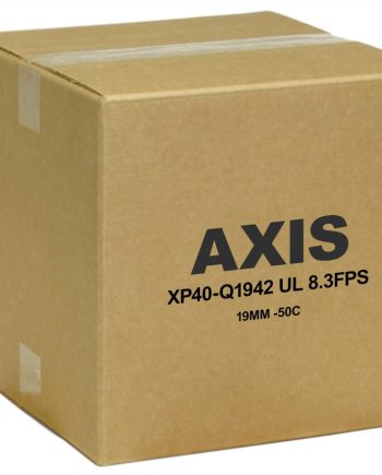 Axis 01142-001 XP40-Q1942 Explosion-Protected PT Thermal Network Camera, 19mm Lens