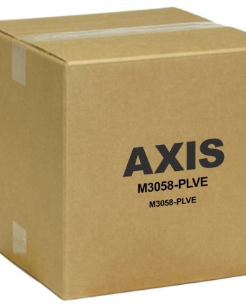 Axis 01178-001 M3058-PLVE 12 Megapixel Outdoor with 180º – 360º Camera, 1.6mm Lens